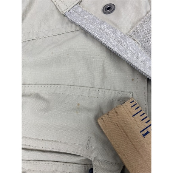 Columbia Titanium Vest Mens Small Khaki Travel Safari Fishing Utility Pockets - Picture 11 of 11